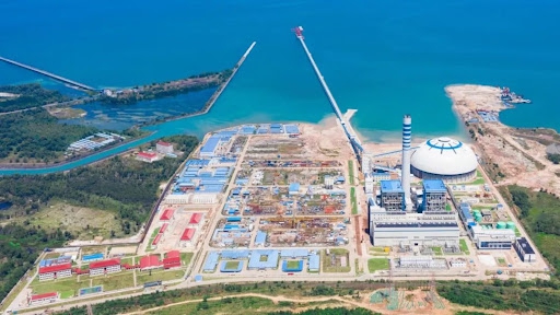 Huadian 2X 350MW coal-fired power station in Nukgang, Weat port, Cambodia