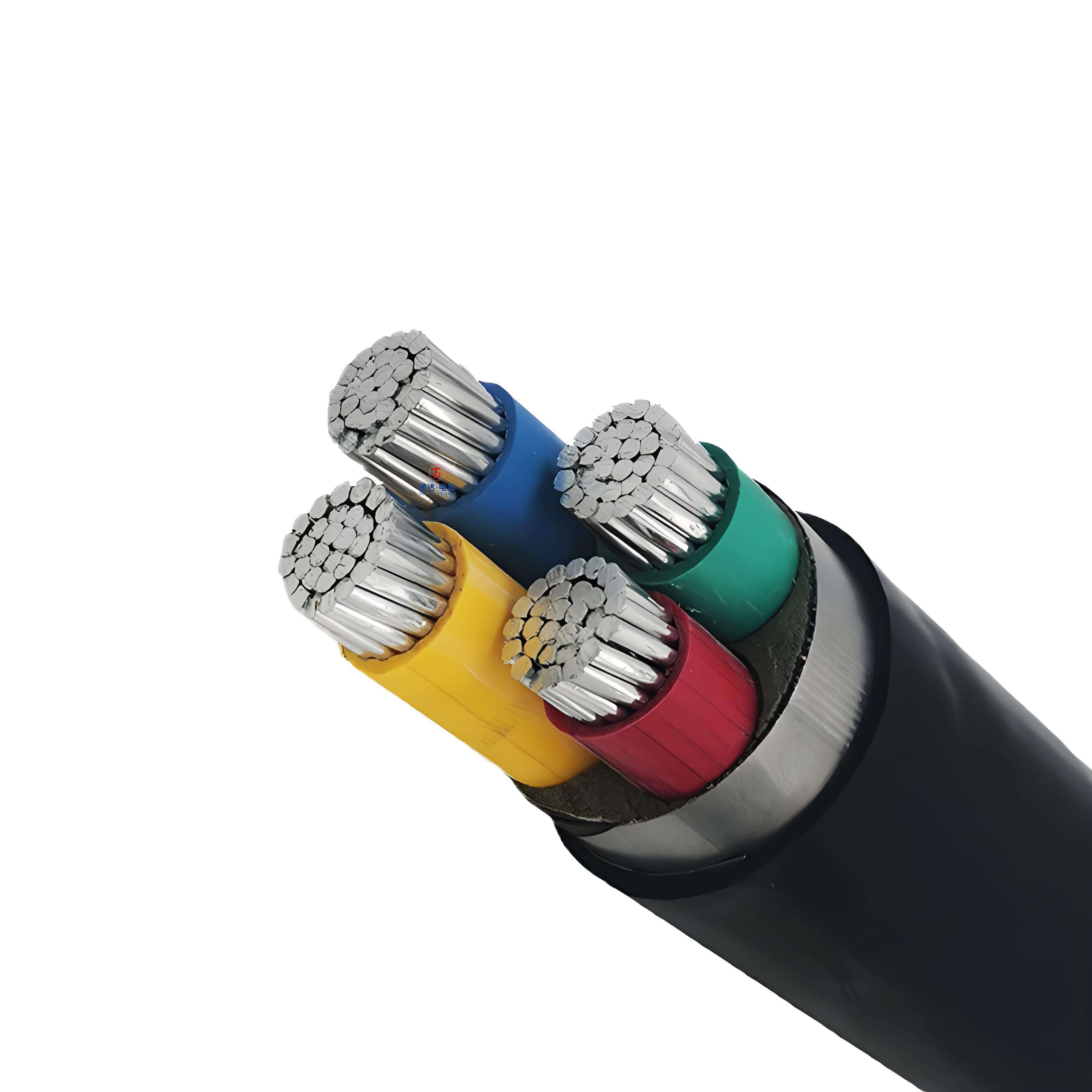 Aluminum conductor wire and cable