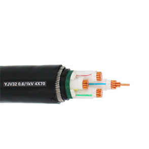 Multi Core XLPE Insulated Steel Wire Armored  PVC Sheated Power Cable