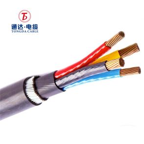 Multi Core XLPE Insulated Steel Wire Armored  LSZH Sheated Power Cable